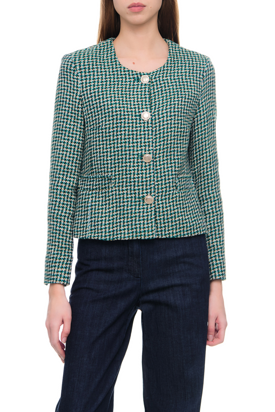 Женский Gerry Weber Жакет с узором (цвет ), артикул 130003-31324 | Фото 4