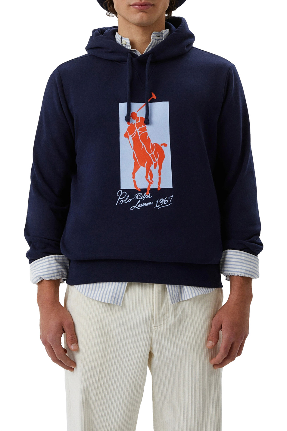 Polo Ralph Lauren Толстовка с принтом и капюшоном (цвет ), артикул 710857313001 | Фото 1