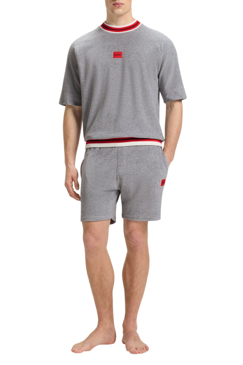 Мужской HUGO Шорты JAXON с логотипом (цвет ), артикул 50545237 | Фото 2