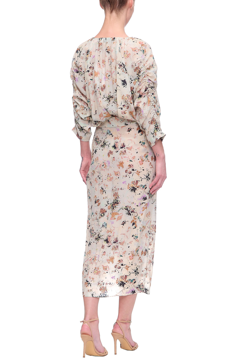 Женский Iro Платье MURA из смесового лиоцелла с добавлением шелка (цвет ), артикул WP33MURA | Фото 3
