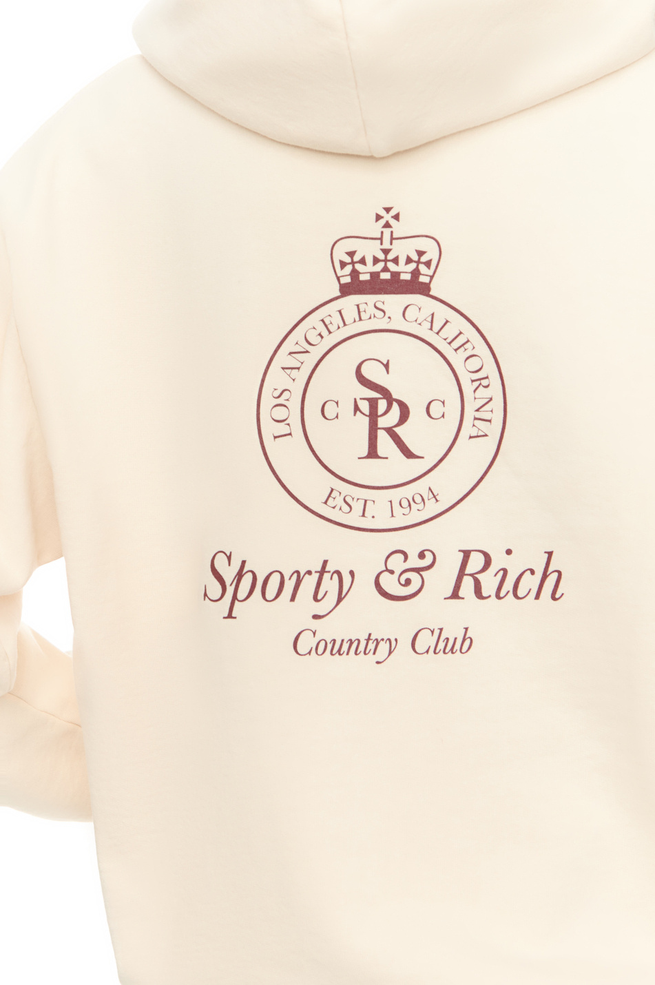 Женский Sporty & Rich Худи Crown из натурального хлопка (цвет ), артикул HOAW2314CR | Фото 7