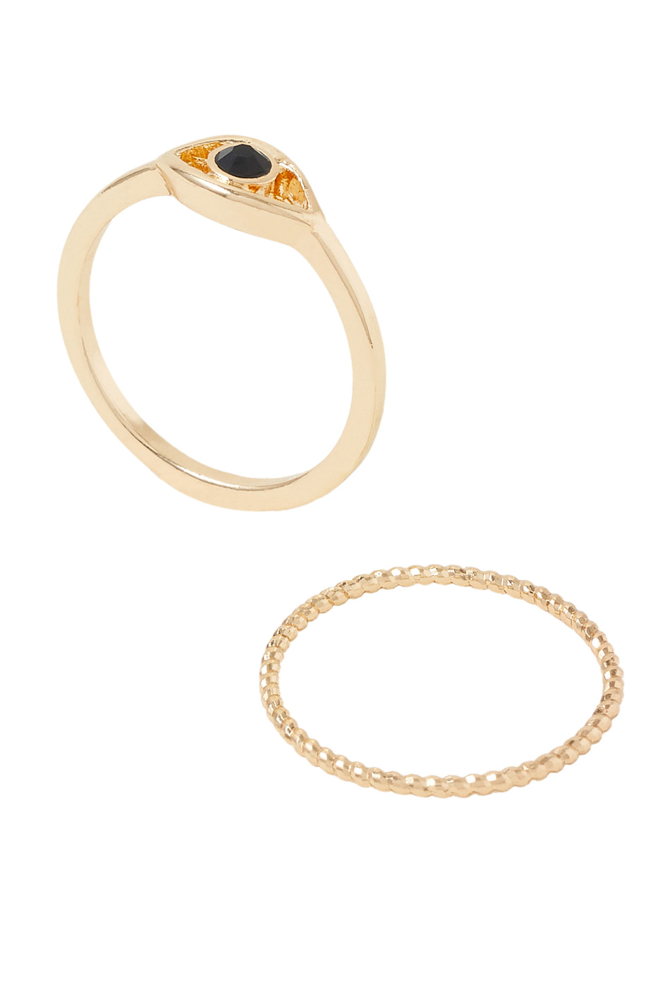 Женский Accessorize Набор колец с кристаллом (цвет ), артикул 394062 | Фото 1