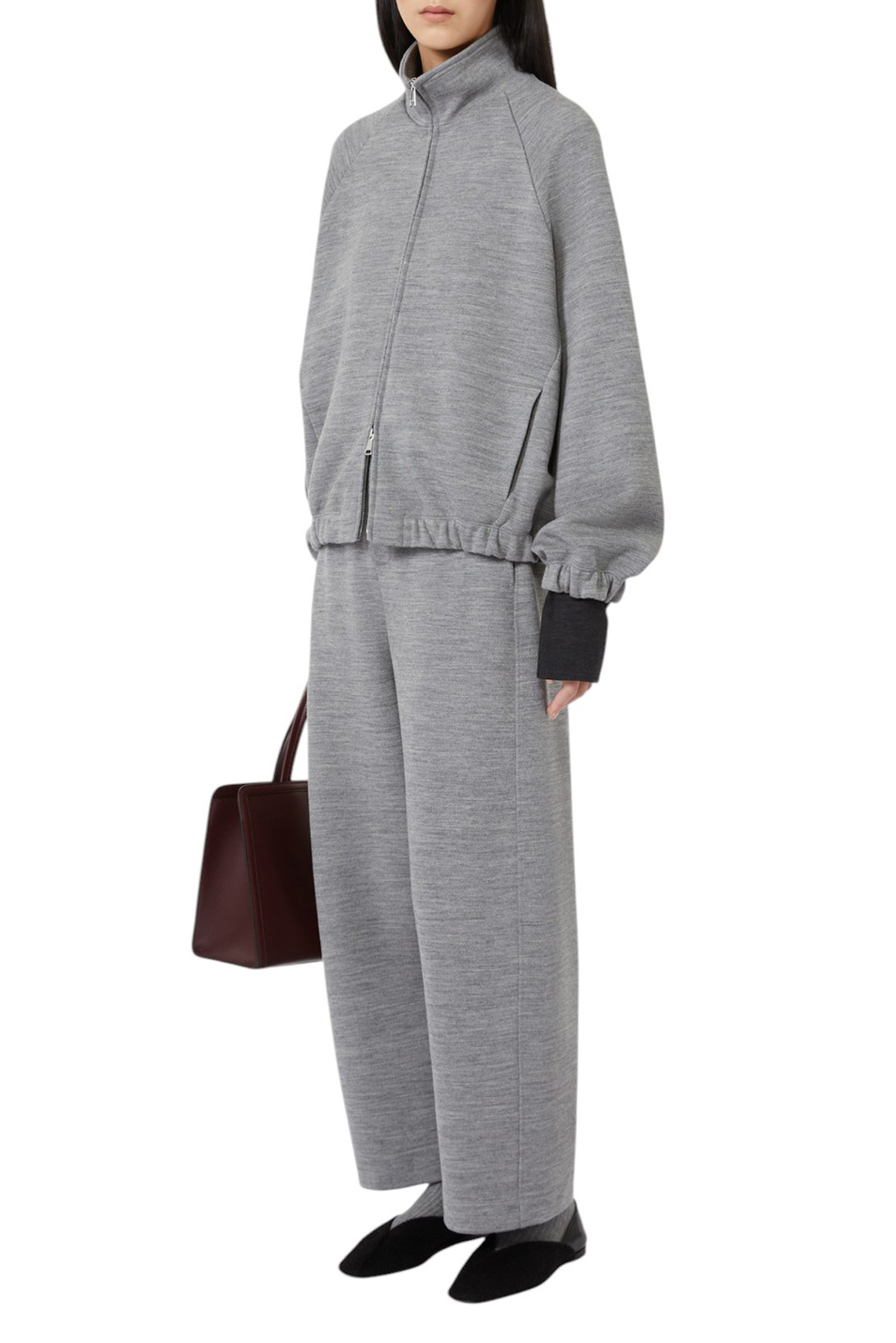 Женский Max Mara Толстовка FRINE с эластичными манжетами (цвет ), артикул 2521926019 | Фото 2