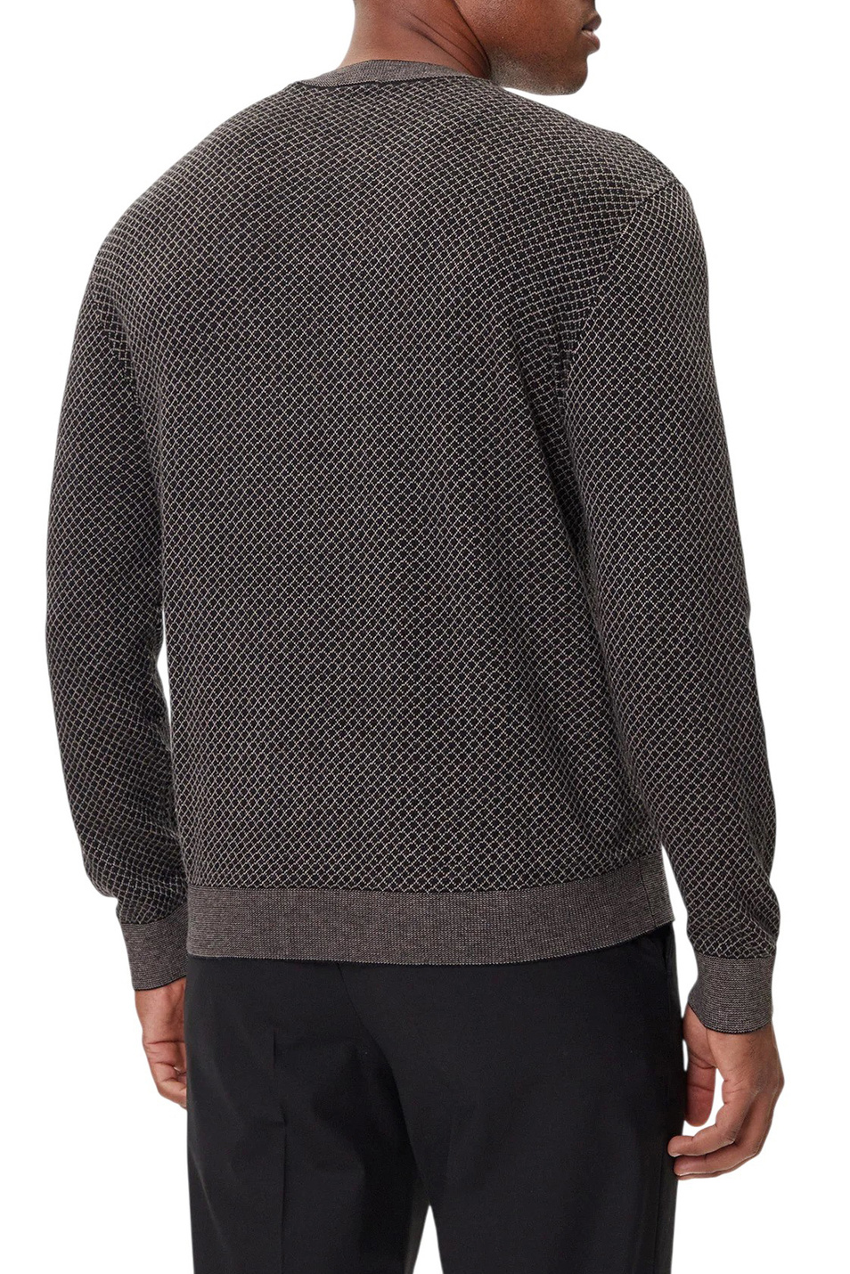 Мужской Armani Exchange Джемпер из смесового хлопка (цвет ), артикул XM001913-AF18841 | Фото 5