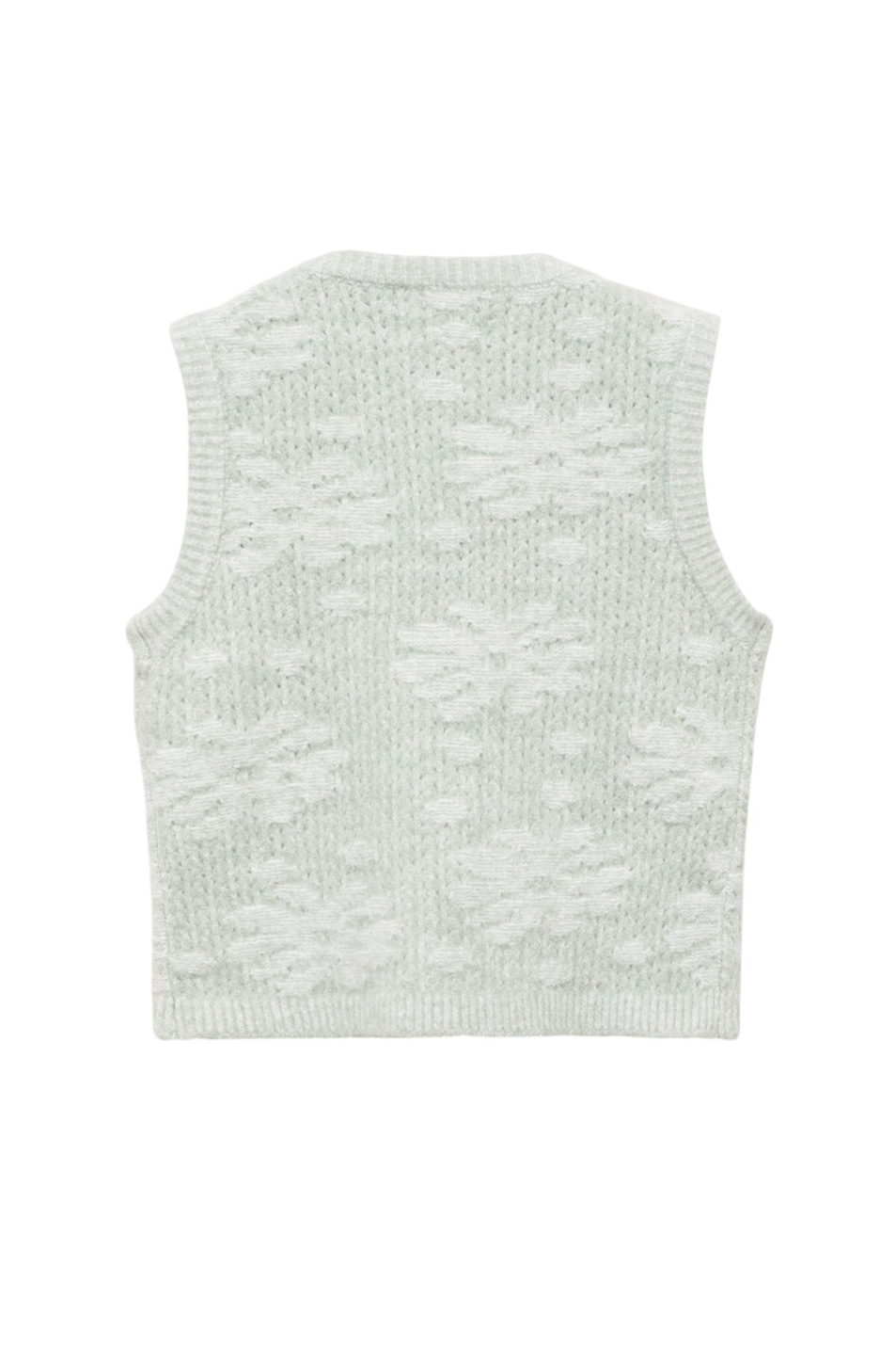 Жилет FLORES|Основной цвет:Мятный Девочкам Mango Kids Жилет FLORES (цвет ), артикул 17055155 | Фото 2