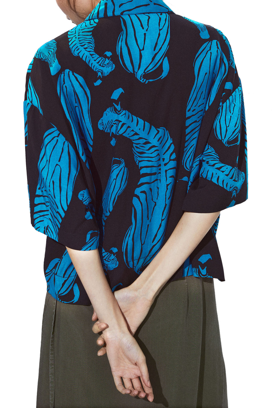 Женский Parfois Рубашка с принтом (цвет ), артикул 208700 | Фото 4