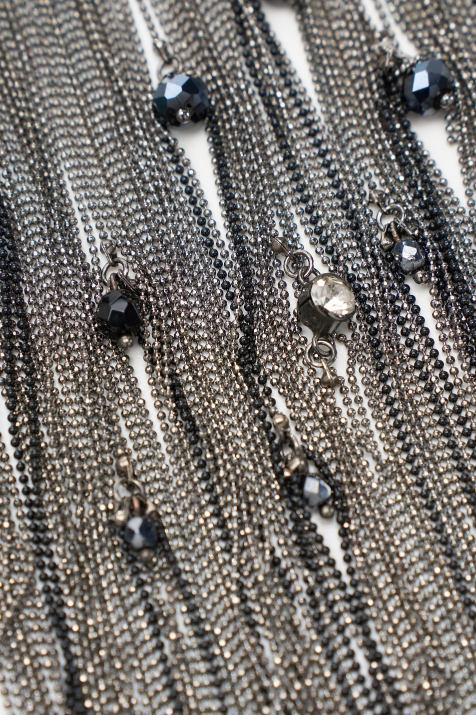 Ожерелье с цепочками мониль|Основной цвет:Серебристый Женский Peserico Ожерелье с цепочками мониль (цвет ), артикул E35503C0-CC735 | Фото 3