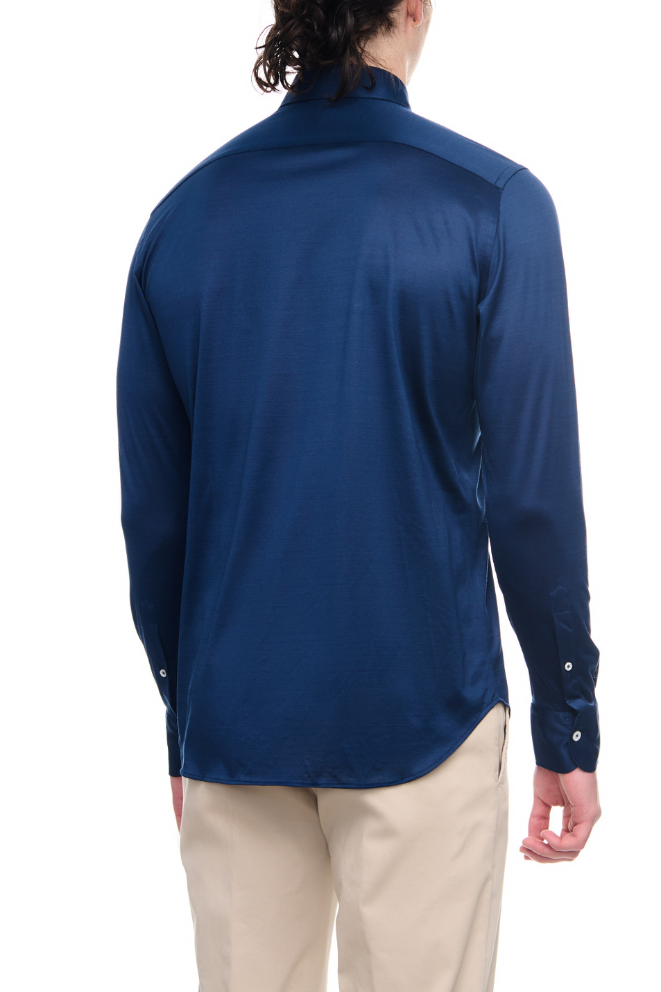Мужской Canali Рубашка из натурального хлопка (цвет ), артикул L777GN02310 | Фото 4
