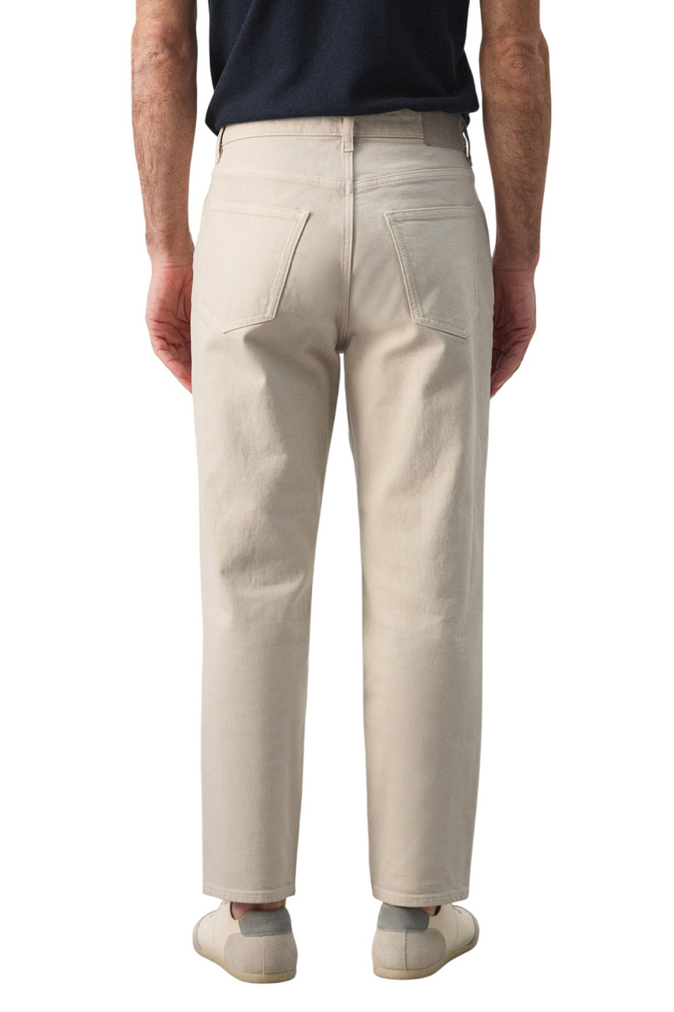 Мужской Mango Man Джинсы BENC однотонные (цвет ), артикул 27075940 | Фото 4