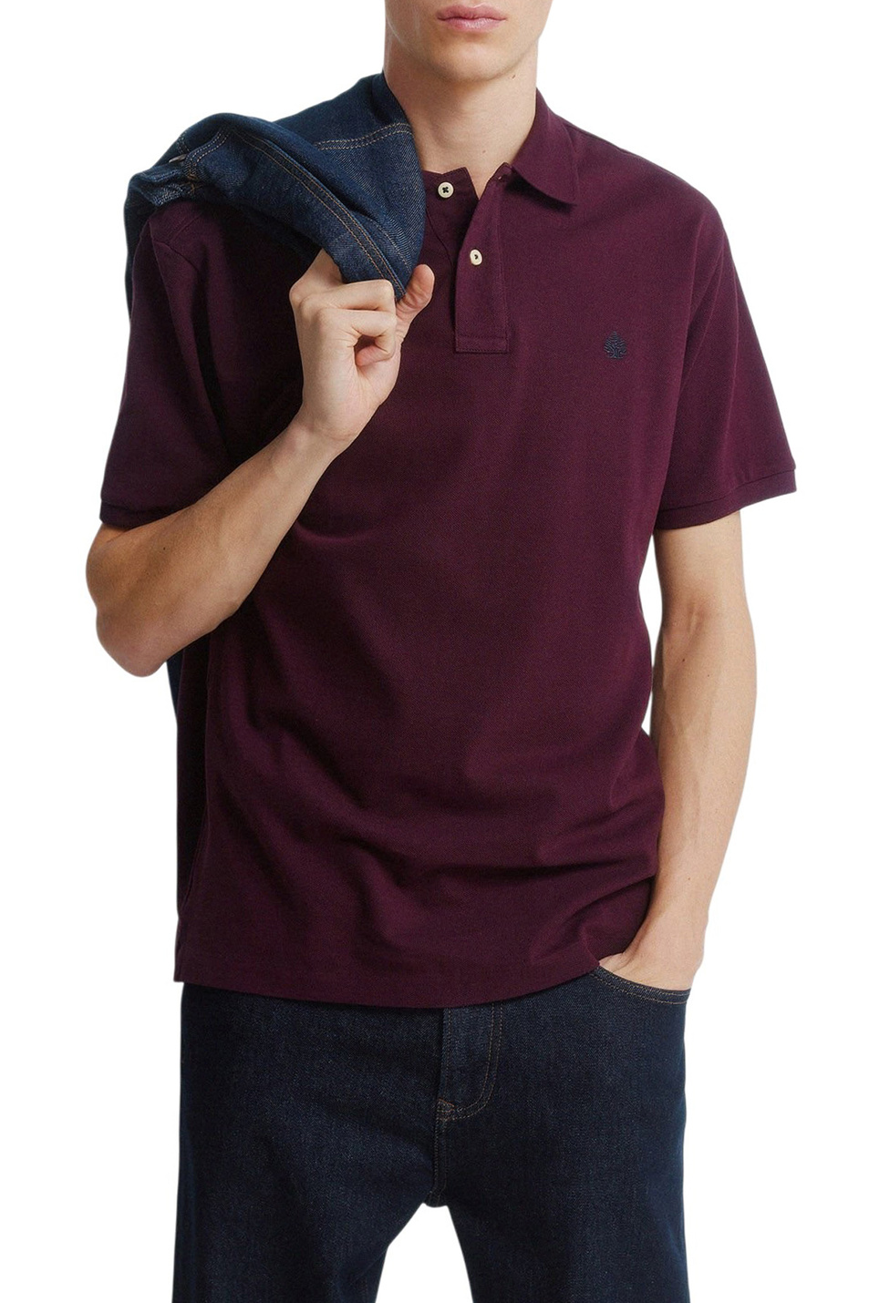 Мужской Springfield Поло из хлопка (цвет ), артикул 8551105 | Фото 1