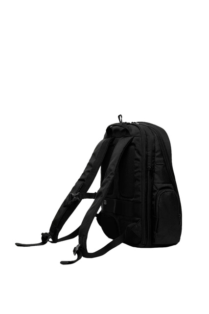 Нейлоновый рюкзак с карманами|Основной цвет:Черный|Артикул:27000720 | Фото 2