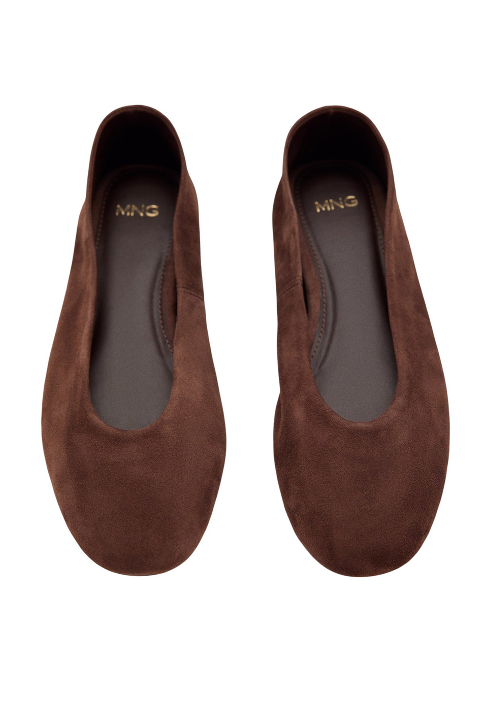 Женский Mango Балетки DADA1 замшевые (цвет ), артикул 17043829 | Фото 3