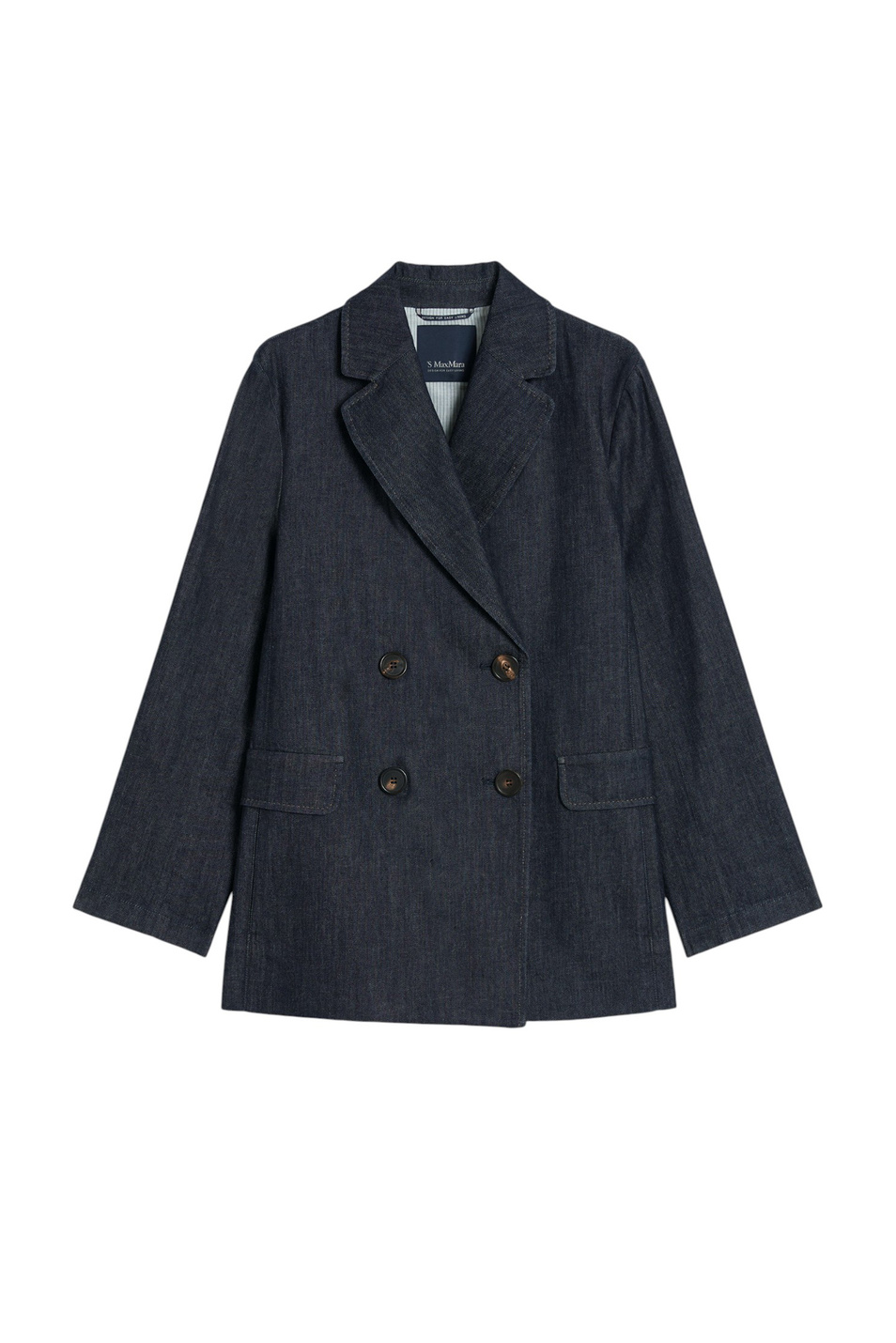 Женский Max Mara Пиджак джинсовый SARA однотонный (цвет ), артикул 2529046041 | Фото 1