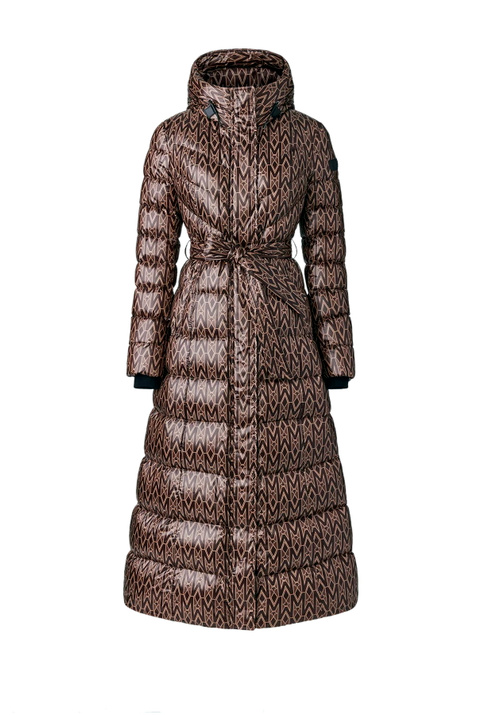 Mackage Стеганое пальто CALINA-MG с принтом-монограммой ( цвет), артикул P002033 | Фото 1