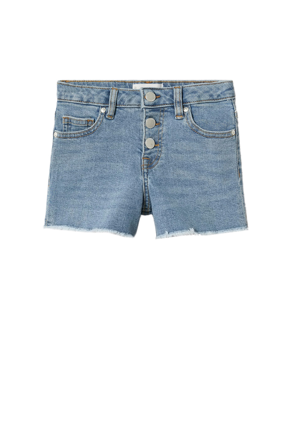 Девочкам Mango Kids Джинсовые шорты JANE-H (цвет ), артикул 47040350 | Фото 1