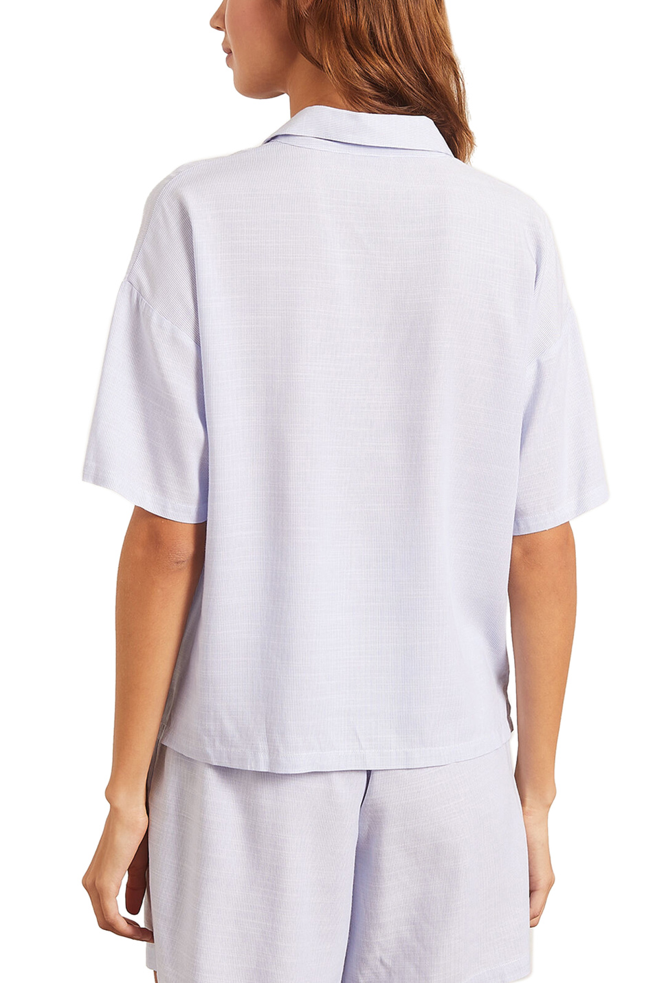 Женский Etam Пижамная рубашка с нагрудным карманом (цвет ), артикул 6526058 | Фото 3