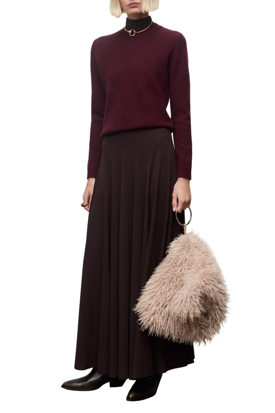 Женский Mango Джемпер SEEDSUN с круглым вырезом (цвет ), артикул 17007792 | Фото 2