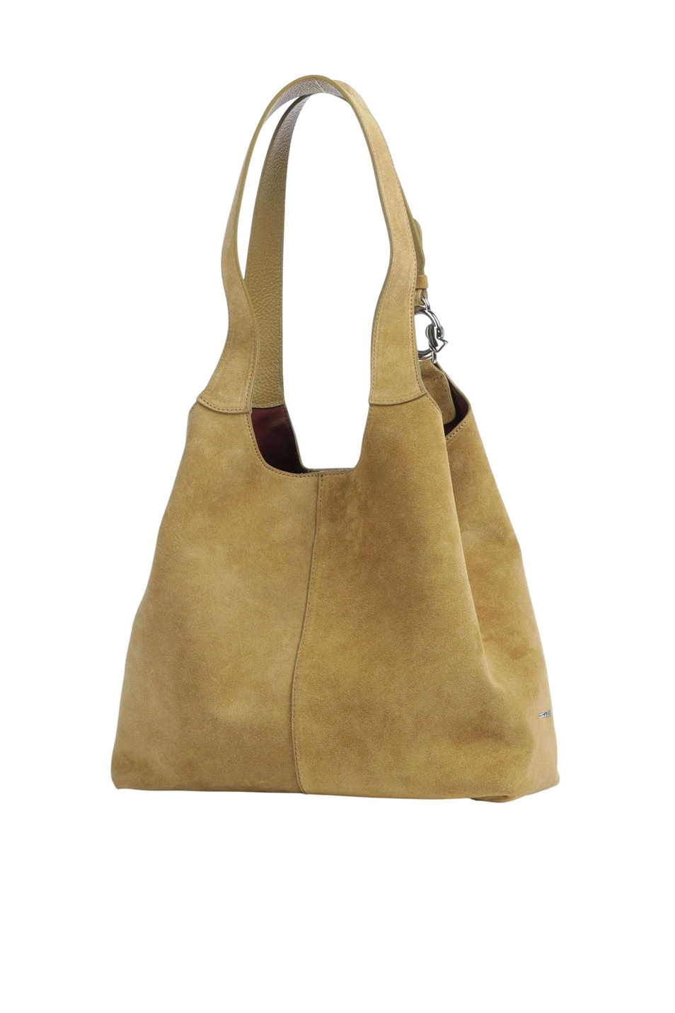 Женский Coccinelle Сумка C-EASY из натуральной замши (цвет ), артикул E1THE110201 | Фото 3