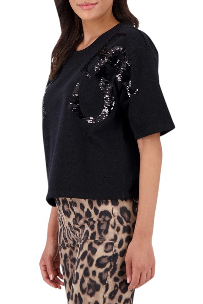 Женский Monari Футболка с пайетками (цвет ), артикул 808873 | Фото 3