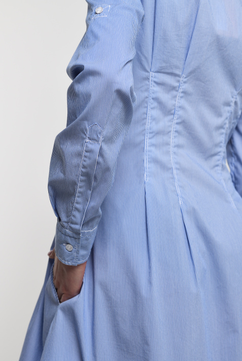 BOSS Платье-рубашка из смесового хлопка ( цвет), артикул 50425350 | Фото 5