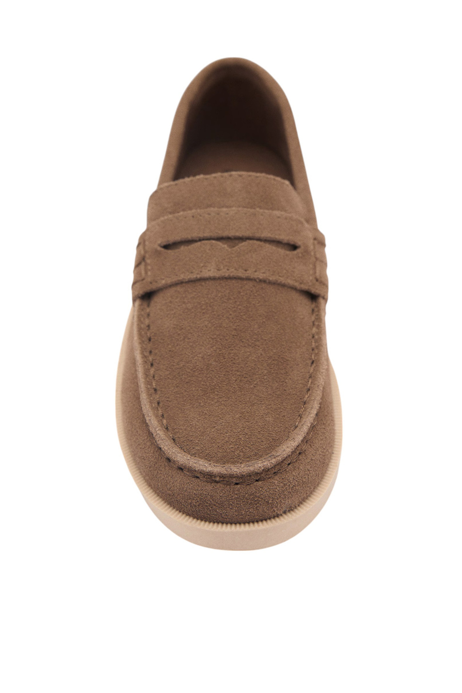 Мальчикам Mango Kids Лоферы BENGI из натуральной замши (цвет ), артикул 87073636 | Фото 3