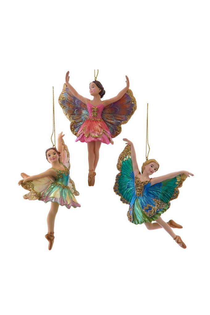 Не имеет пола Kurt S.Adler Елочная игрушка "Балерина", 13,3 см (цвет ), артикул E1078 | Фото 1