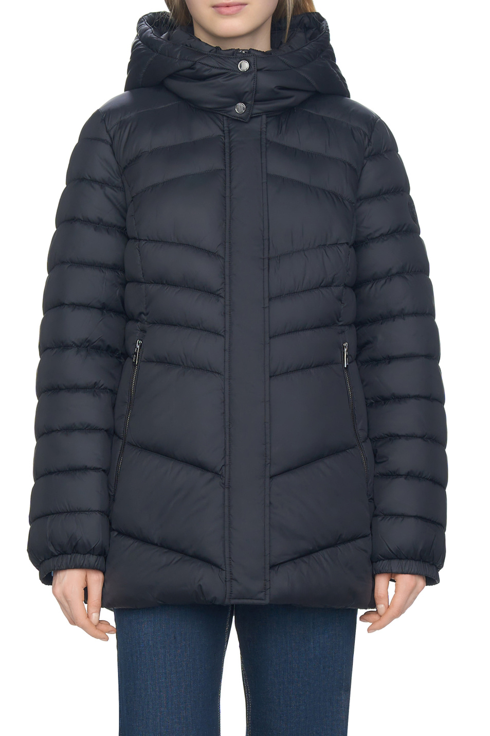 Женский Gerry Weber Куртка стеганая с капюшоном (цвет ), артикул 450229-31140 | Фото 4