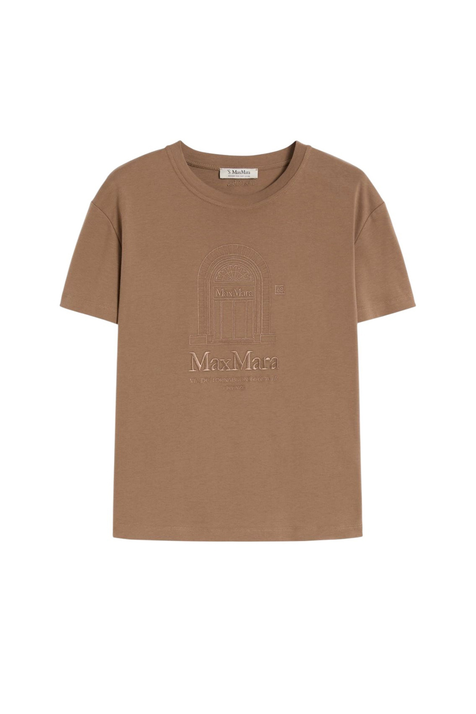 Женский Max Mara Футболка BELLA из хлопка (цвет ), артикул 2619971021 | Фото 1