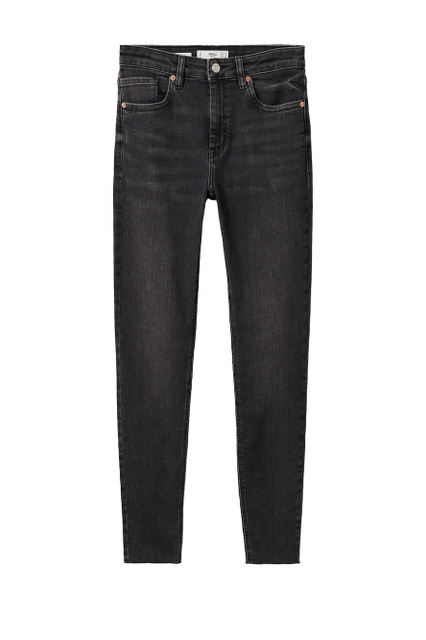Укороченные джинсы скинни ISA|Основной цвет:Графит|Артикул:27000705 | Фото 1