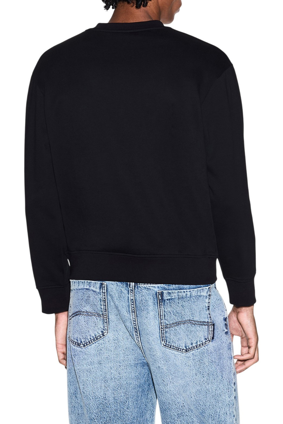 Свитшот с принтом|Основной цвет:Черный Мужской Armani Exchange Свитшот с принтом (цвет ), артикул XM002226-AF10830 | Фото 4