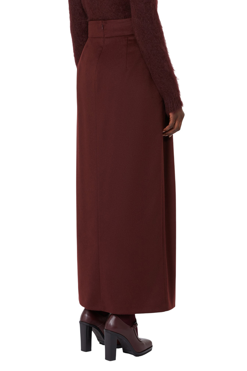 Женский Max Mara Юбка ZATTERA из верблюжьей шерсти (цвет ), артикул 2521106223 | Фото 4