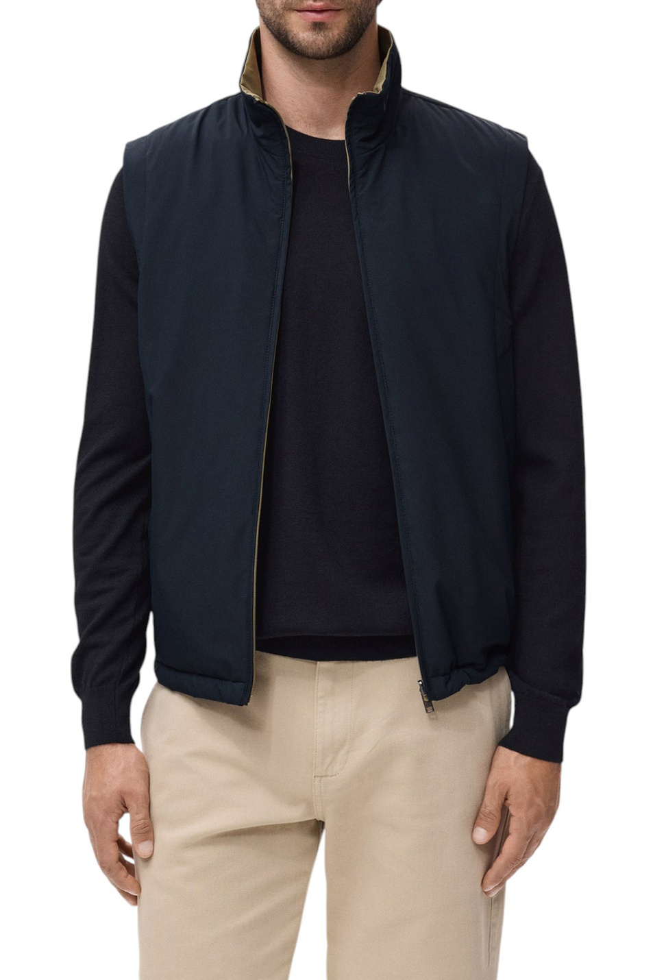 Мужской Mango Man Жилет NADAST двусторонний (цвет ), артикул 17094402 | Фото 3