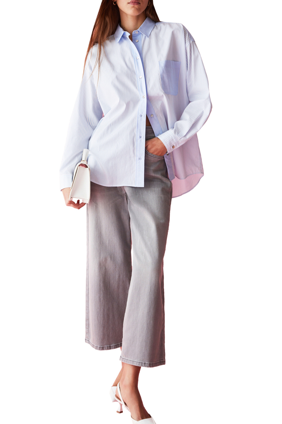 Женский iBLUES Рубашка FORO из натурального хлопка (цвет ), артикул 2371111431 | Фото 2