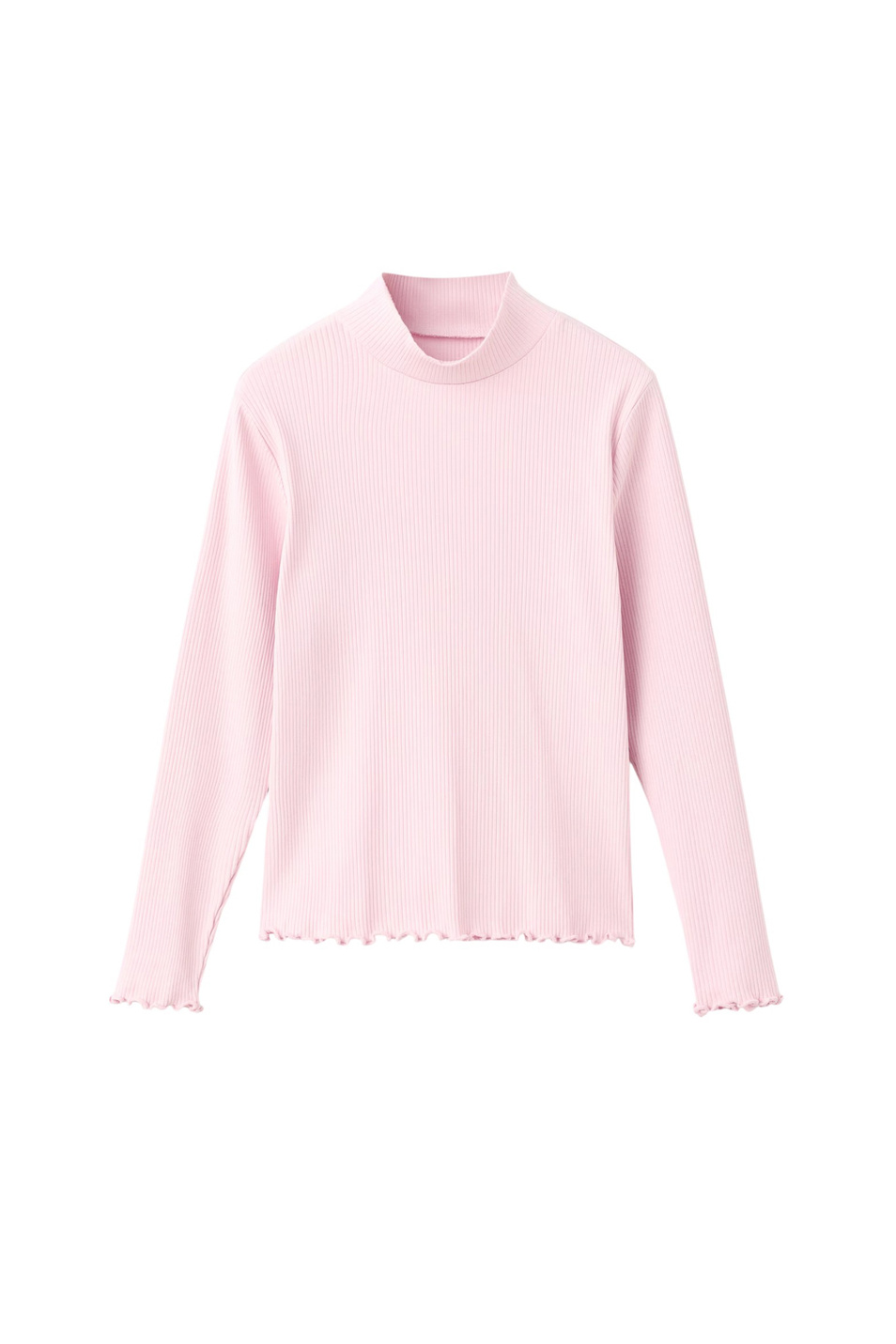 Девочкам Mango Kids Водолазка TURBORIB из эластичного хлопка (цвет ), артикул 27001341 | Фото 1