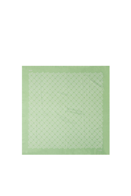 Платок с логотипом из страз|Основной цвет:Салатовый|Артикул:2A3012T0300 | Фото 2