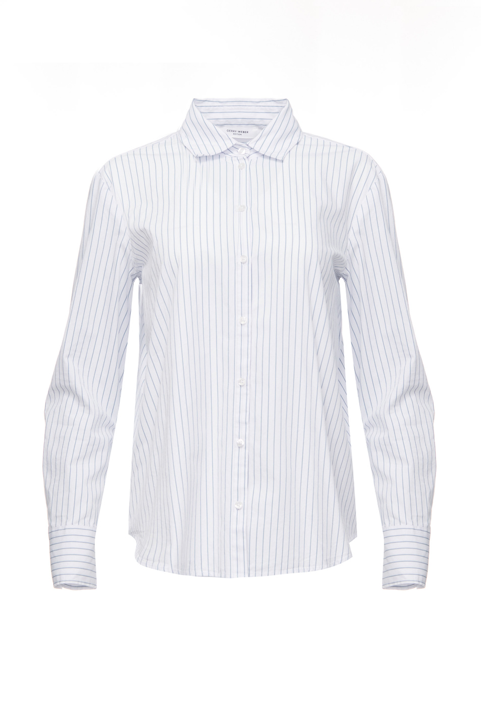 Женский Gerry Weber Рубашка из натурального хлопка в полоску (цвет ), артикул 760018-66413 | Фото 1