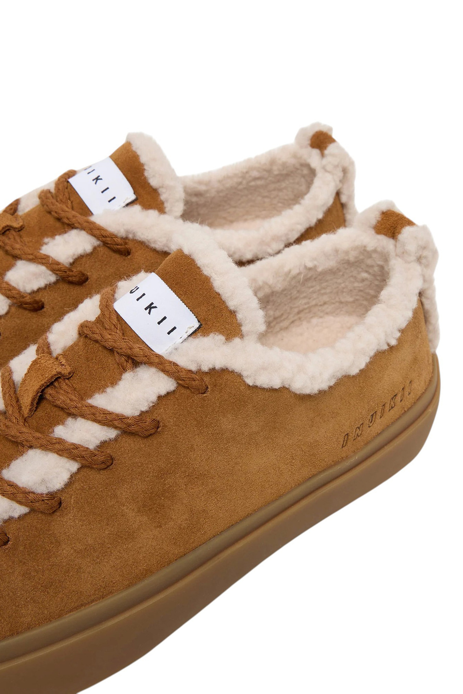 Женский Inuikii Кеды SHEARLING LOW с натуральным мехом (цвет ), артикул 1001.001.0242 | Фото 6