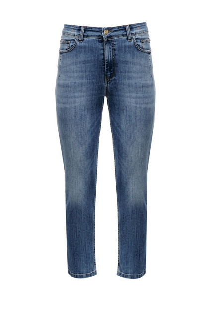 Укороченные джинсы GERLA|Основной цвет:Синий|Артикул:71860826 | Фото 1