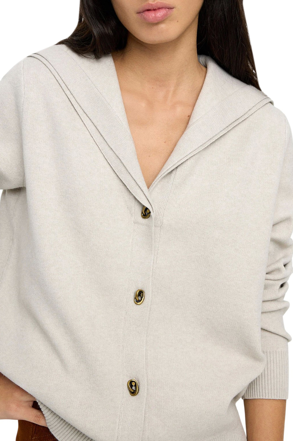 Женский Parfois Кардиган с двойным воротником (цвет ), артикул 241780 | Фото 3