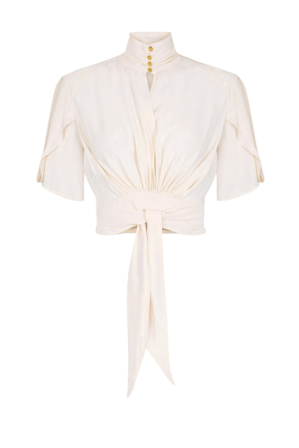 Женский Elisabetta Franchi Блузка из струящейся вискозы (цвет ), артикул CA15862E2 | Фото 1