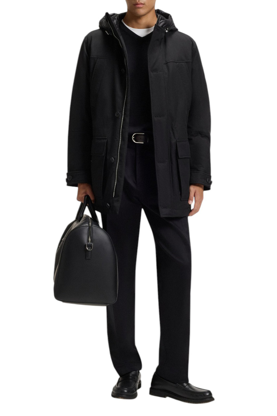 Мужской BOSS Парка Detoni с пуховым наполнителем (цвет ), артикул 50540472 | Фото 2