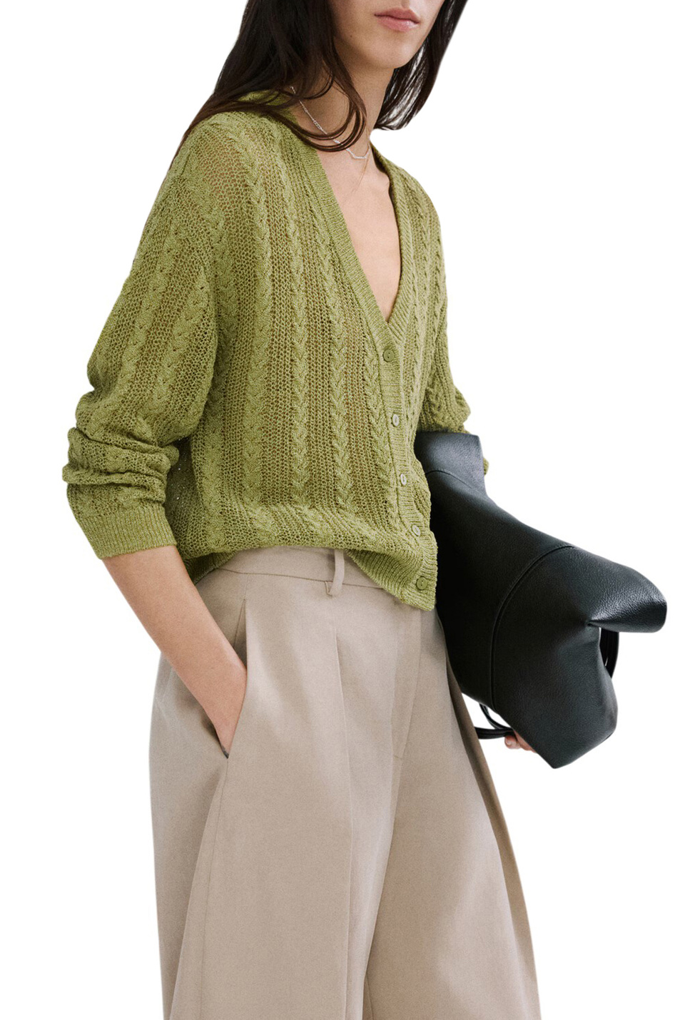 Женский Mango Кардиган ROSI (цвет ), артикул 27055820 | Фото 3