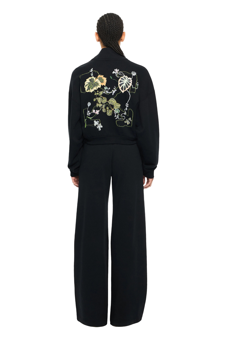 Женский Off-White Брюки Bookish из хлопка (цвет ), артикул OWCH022S26FLE0011058 | Фото 4