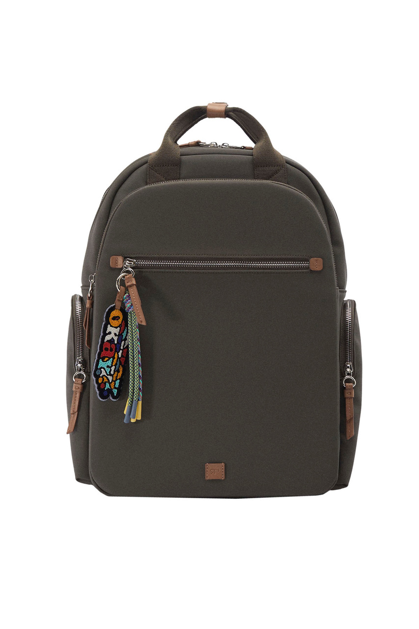 Рюкзак для ноутбука нейлоновый|Основной цвет:Хаки|Артикул:217880 | Фото 1