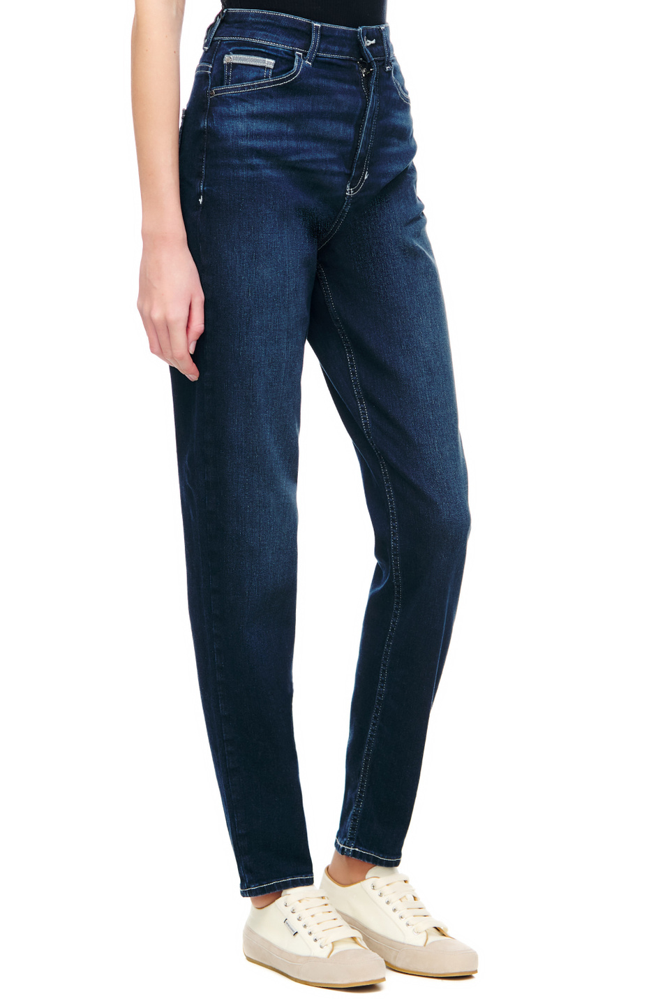 Женский Emporio Armani Джинсы с высокой посадкой (цвет ), артикул 6L2J29-2DT8Z | Фото 5