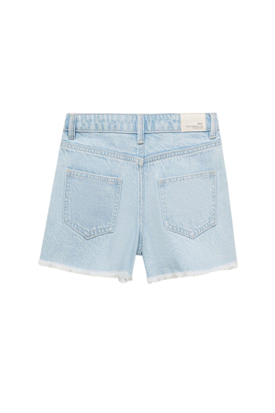 Девочкам Mango Kids Шорты ISA джинсовые (цвет ), артикул 87025946 | Фото 2