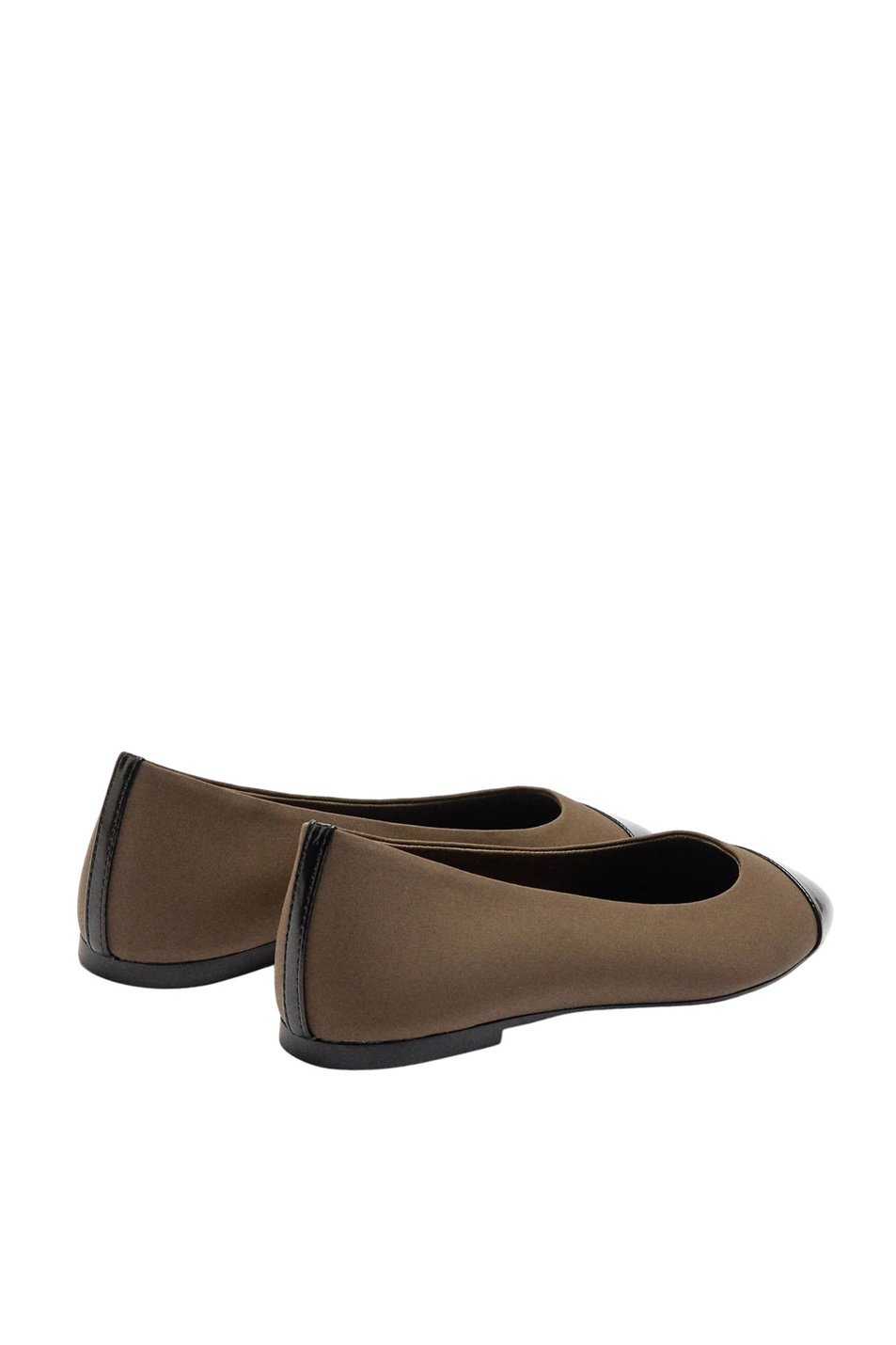 Балетки двухцветные|Основной цвет:Коричневый Женский Parfois Балетки двухцветные (цвет ), артикул 238084 | Фото 3