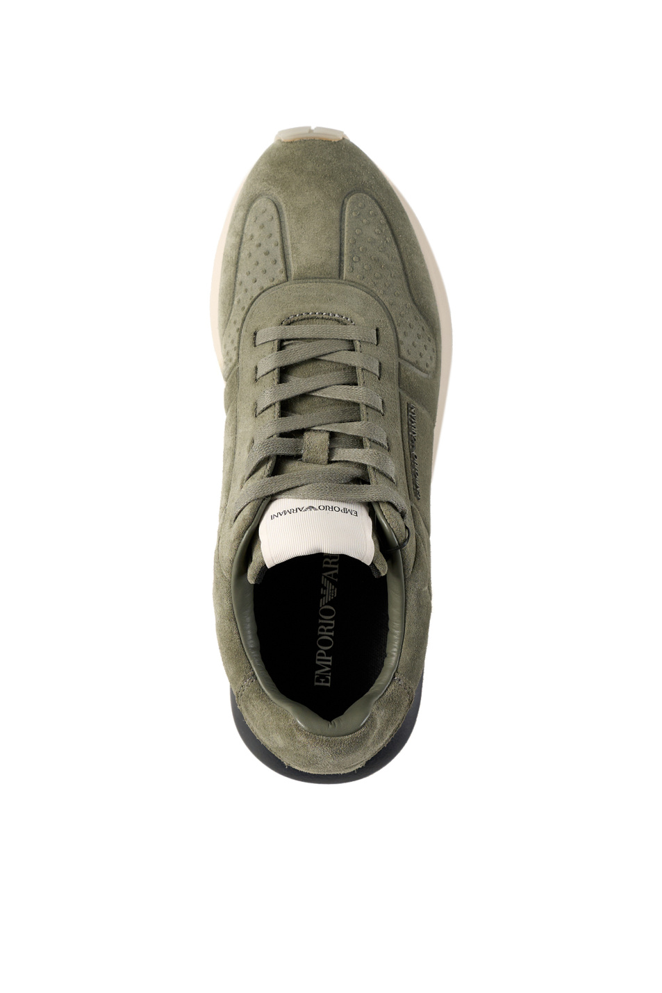 Мужской Emporio Armani Кроссовки из натуральной кожи (цвет ), артикул EM003740-AF19728 | Фото 4