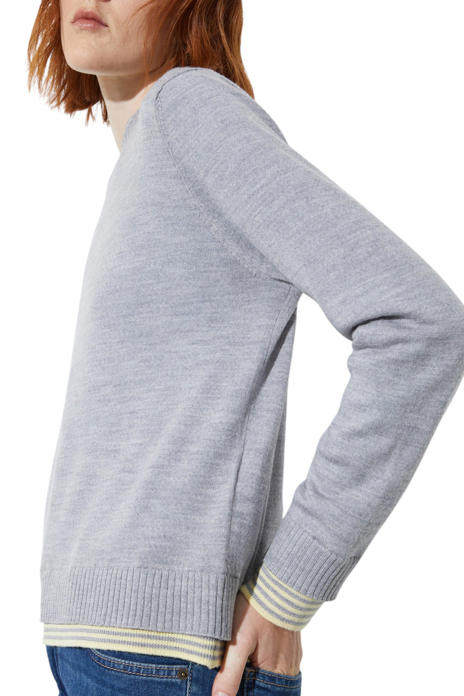 Женский MAX&Co. Джемпер JERVIS из шерсти мериноса (цвет ), артикул 2526366013 | Фото 4