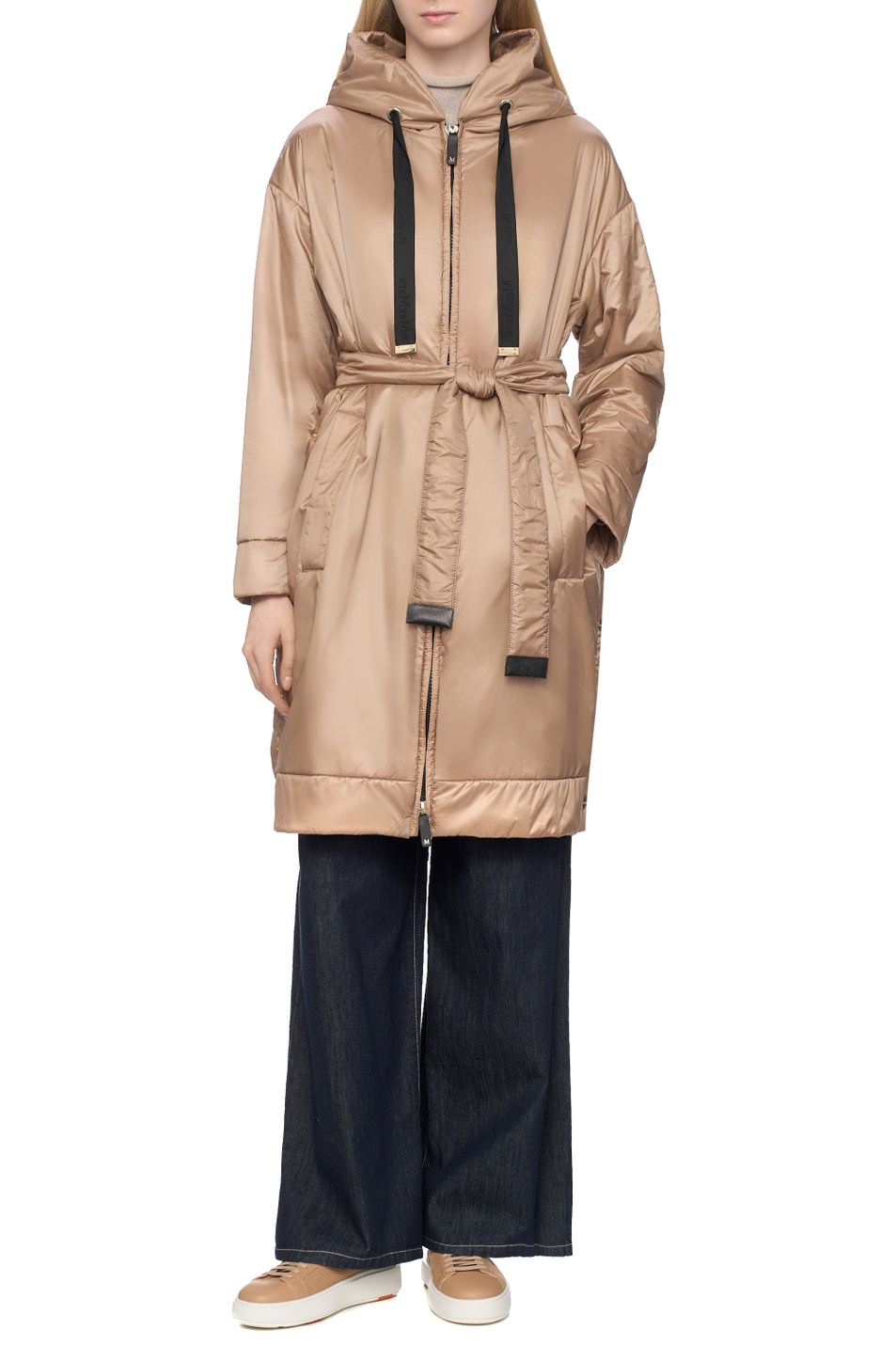 Женский Max Mara Пальто DIONISO с поясом (цвет ), артикул 2519491034 | Фото 3